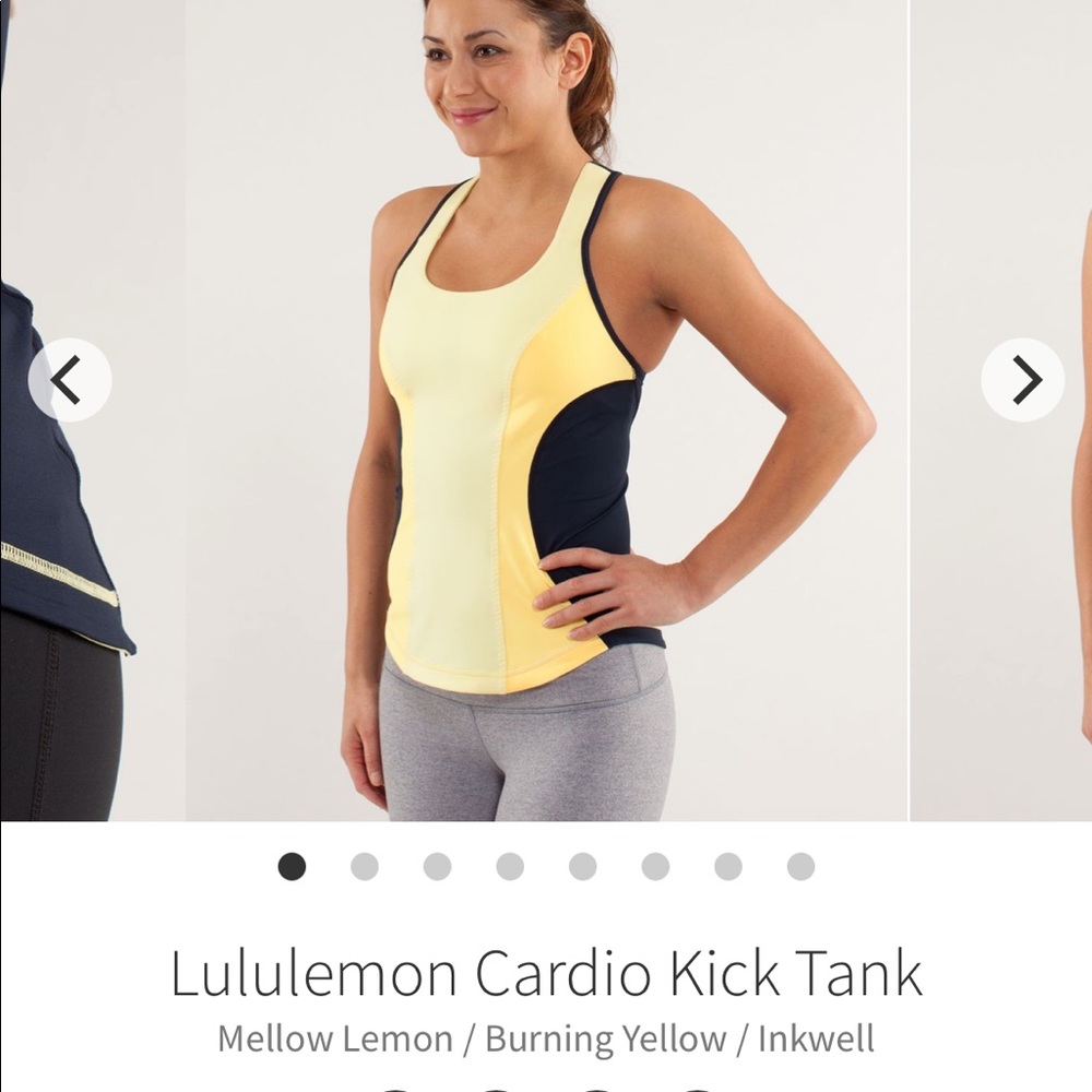 Sz 8 Lululemon Cardio Kick Tank